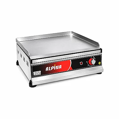 Sanayi Tipi Elektrikli Pleyt Izgara 30 cm Düz Plaka 1250 W 220V